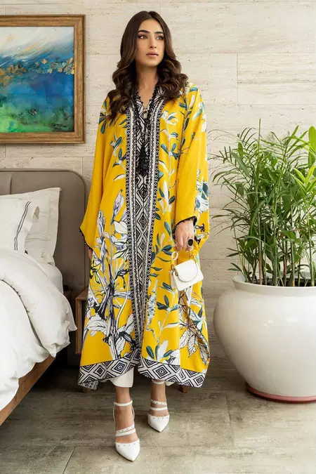 Wonder Woman W 2158 Imported Printed Long Kaftan